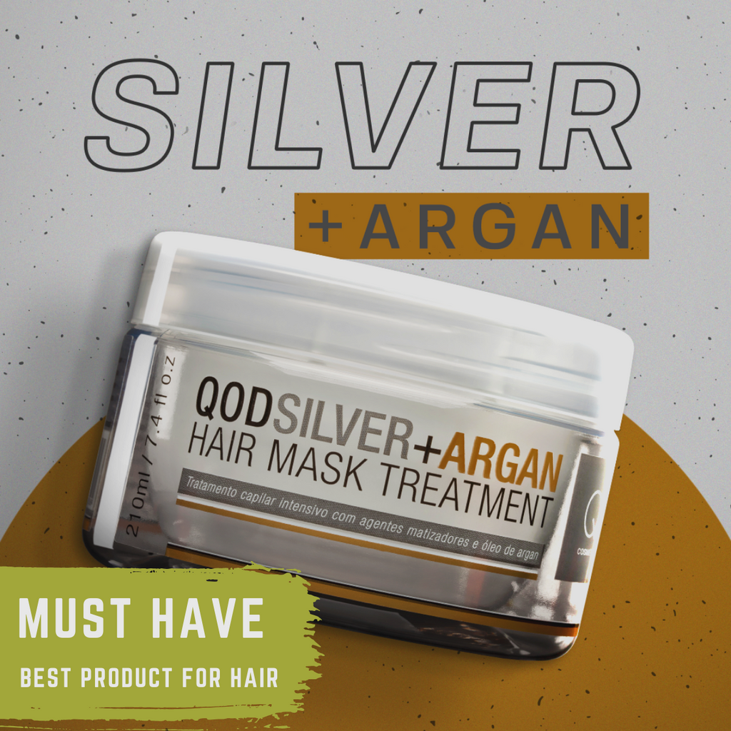 QOD Max Silver Brezilya Fönü Keratini Yoğun Bakım Kiti (Kısa Saç) + Sonrası Mor Pigment & Argan Maske (210 g)