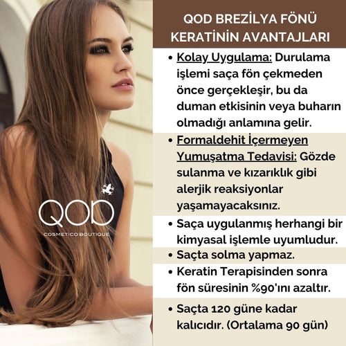 Brezilya Fönü Keratin Seti QOD Max Silver Profesyonel Brezilya Keratin Uygulama Kiti ( Kısa Saç ) + Sonrası QOD Max Silver Şampuan & Krem