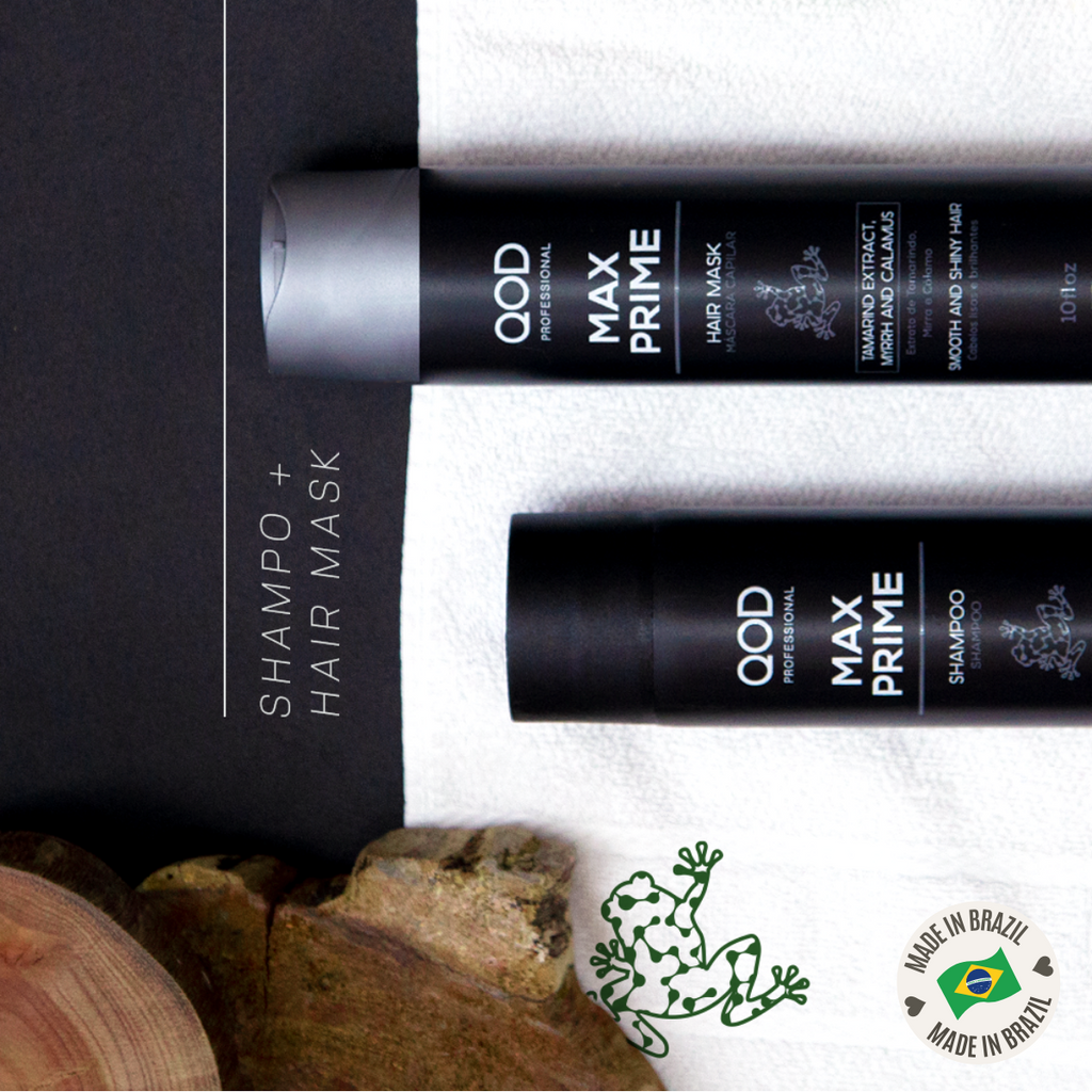 Max Prime Brezilya Fönü Sonrası Şampuanı 300 ml & Saç Maskesi 300 ml Seti