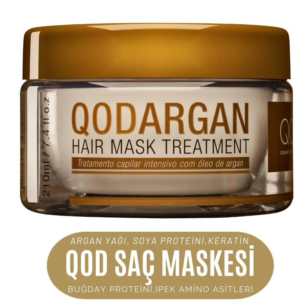 Saçı Neme Doyuran En iyi Keratin & Argan Maske