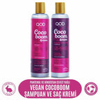 Vegan Pantenol & Hindistan Cevizi Yağlı Saç Bakım Seti QOD City Coco Boom & More | Şampuan + Saç Kremi | Sülfatsız, Parabensiz, Nemlendirici Bakım
