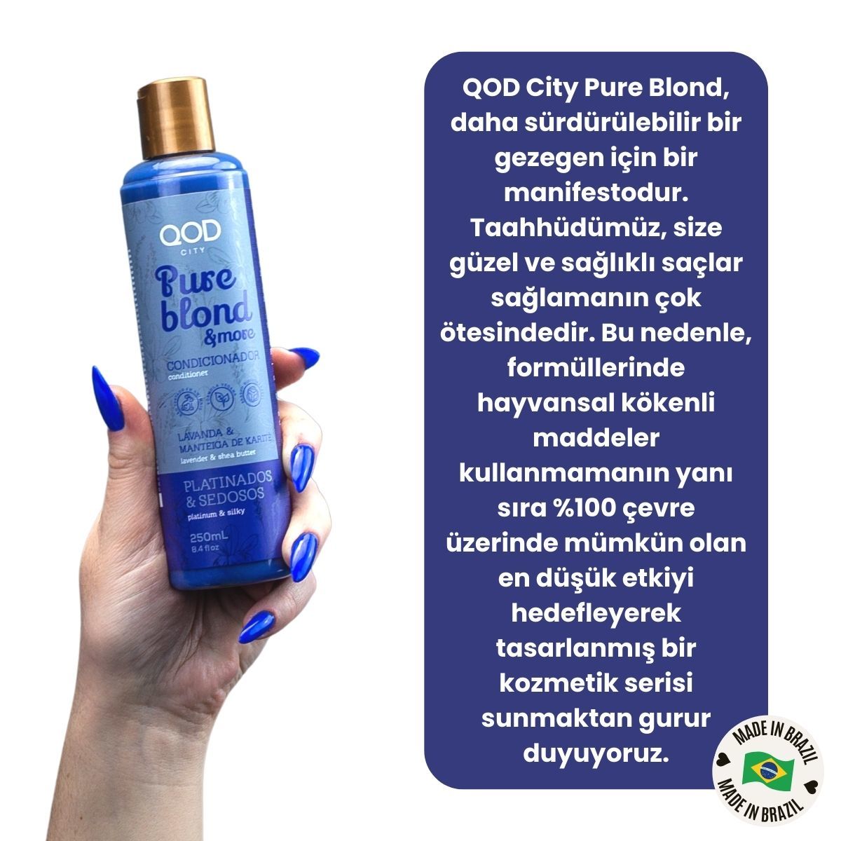Vegan City Pure Blond & More Vegan Saç Kremi 250 ml