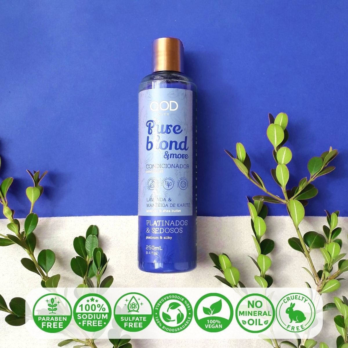 Vegan City Pure Blond & More Vegan Saç Kremi 250 ml
