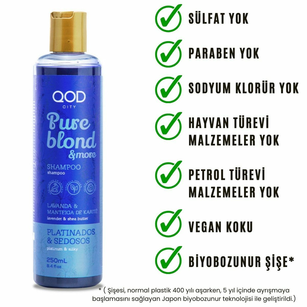 Vegan City Pure Blond & More Vegan Şampuan 250 ml
