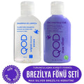 QOD Brezilya Fönü Max Silver Profesyonel Brezilya Keratini Uygulama Kiti (Max Silver Keratin 60 mL + Arındırıcı Şampuan 60 mL )