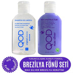 QOD Brezilya Fönü Max Silver Profesyonel Brezilya Keratini Uygulama Kiti (Max Silver Keratin + Arındırıcı Şampuan 60 mL )