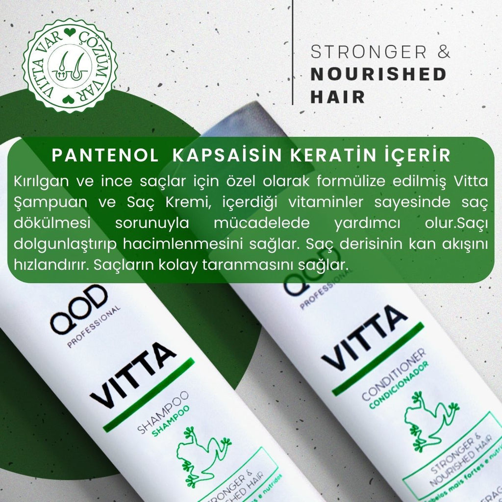 Profesyonel Vitta Dökülme Karşıtı Şampuan 300 ml