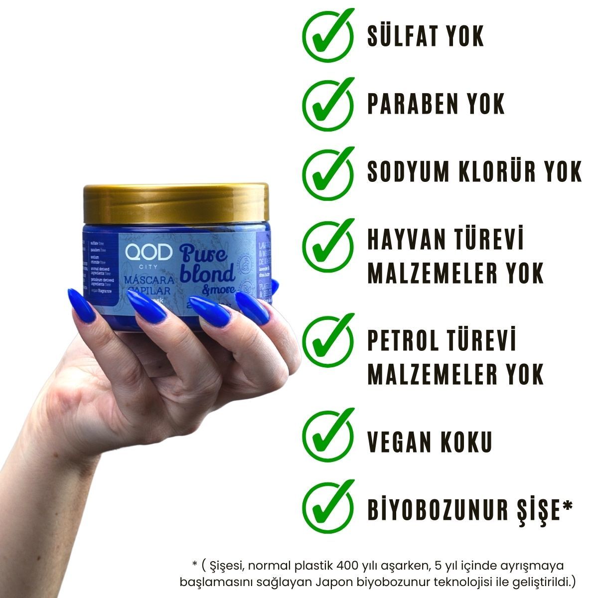 Vegan City Pure Blond & More Vegan Saç Maskesi 280 gr