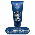 Royal Pomad 150 g | Ultra Güçlü Tutuş & Parlak Görünüm | Profesyonel Erkek Saç Şekillendirici Pomade