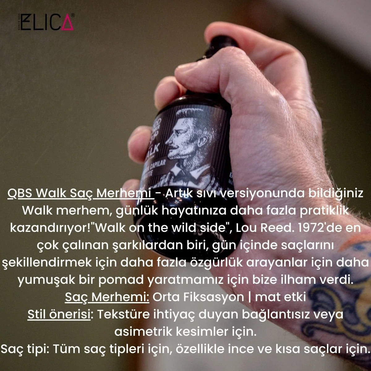 Likit Saç Pomadı 120 mL | Mat Etki & Orta Tutuş | Pratik Günlük Erkek Saç Şekillendirici Spray Pomade