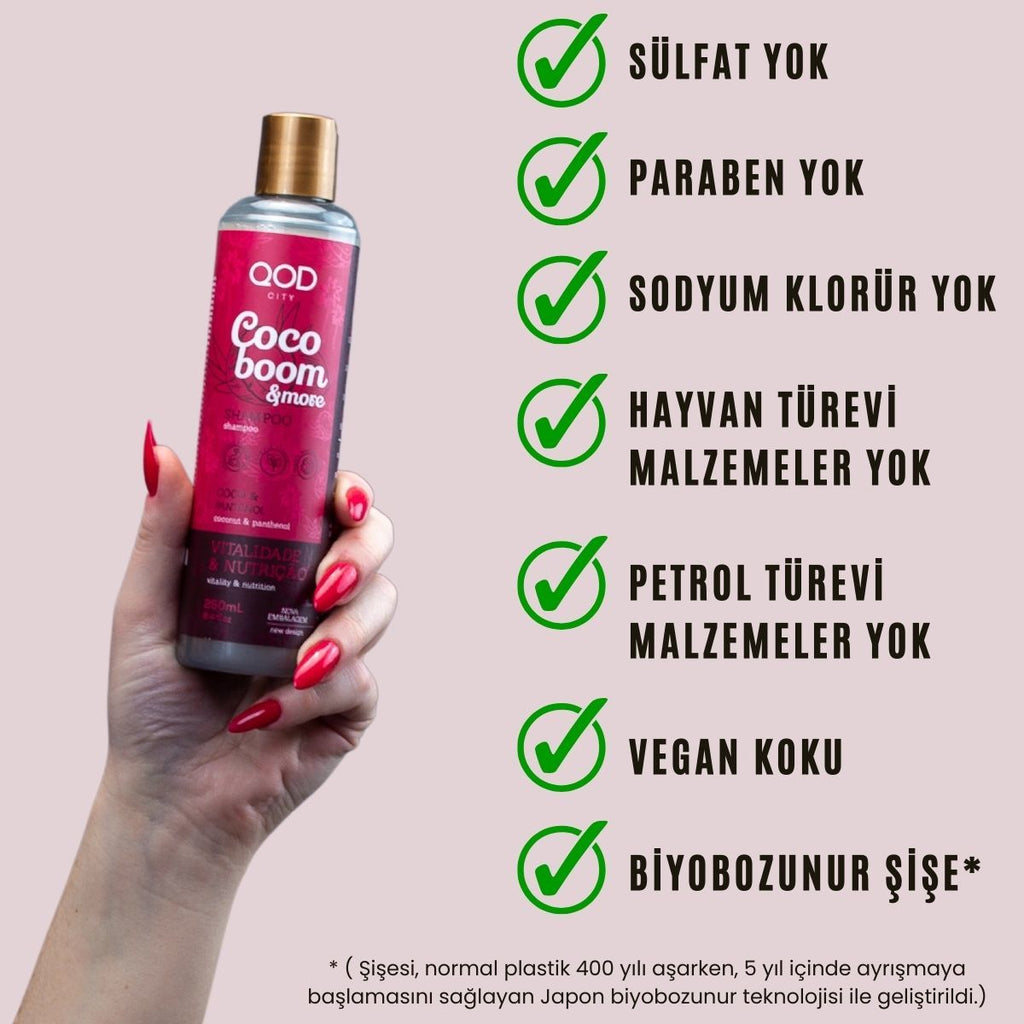 Vegan City Coco Boom & More Vegan Şampuan 250 ml