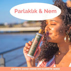 Vegan Saç Bakım Seti QOD City Vegan & More – Şampuan + Saç Kremi + Saç Maskesi | İris Çiçeği, Hindistan Cevizi, Macadamia | Sülfatsız, Parabensiz, Doğal Bakım