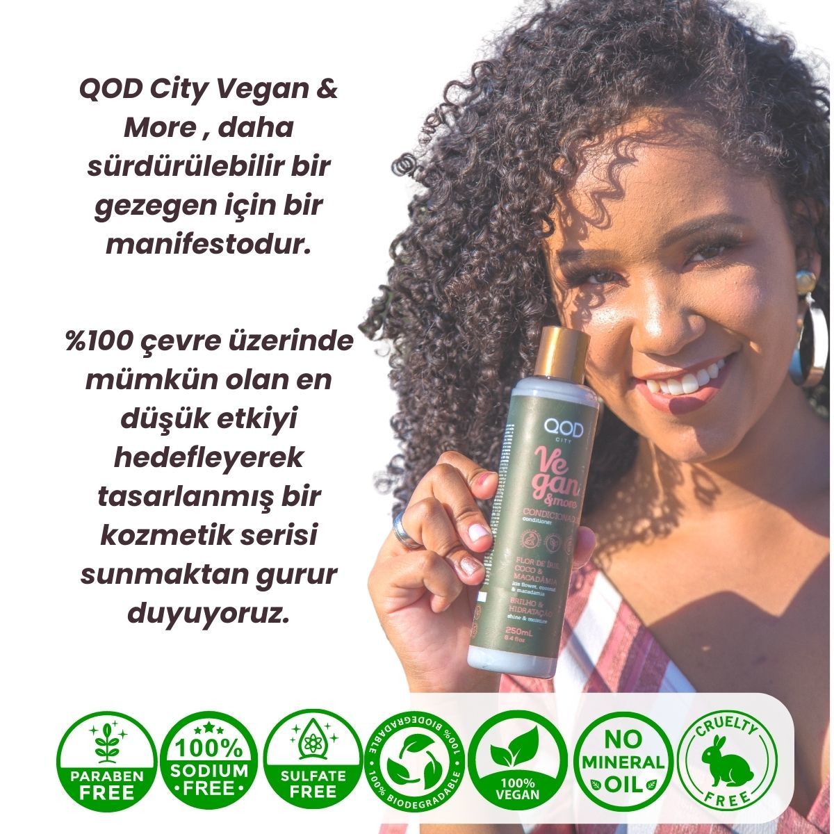 Vegan City Vegan & More Saç Kremi 250 ml
