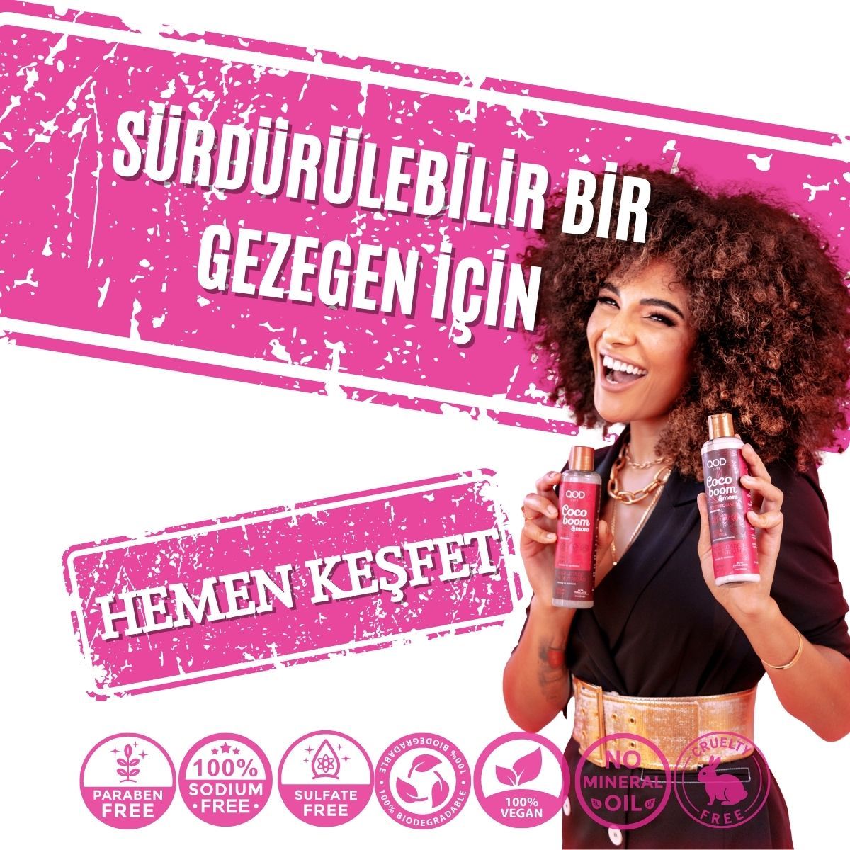 Vegan City Coco Boom & More Vegan Saç Maskesi 280 g