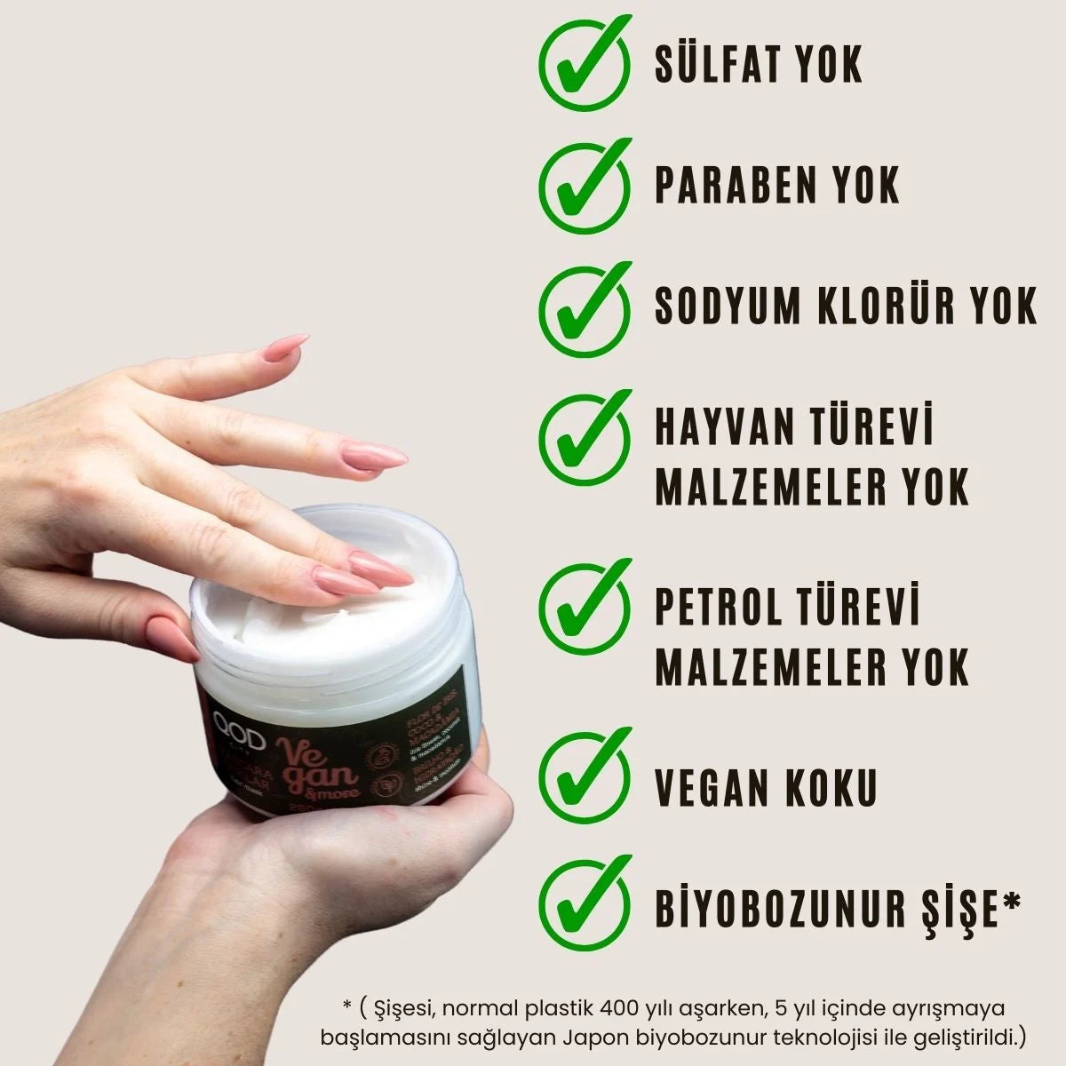 Vegan Saç Bakım Seti QOD City Vegan & More – Şampuan + Saç Kremi + Saç Maskesi | İris Çiçeği, Hindistan Cevizi, Macadamia | Sülfatsız, Parabensiz, Doğal Bakım