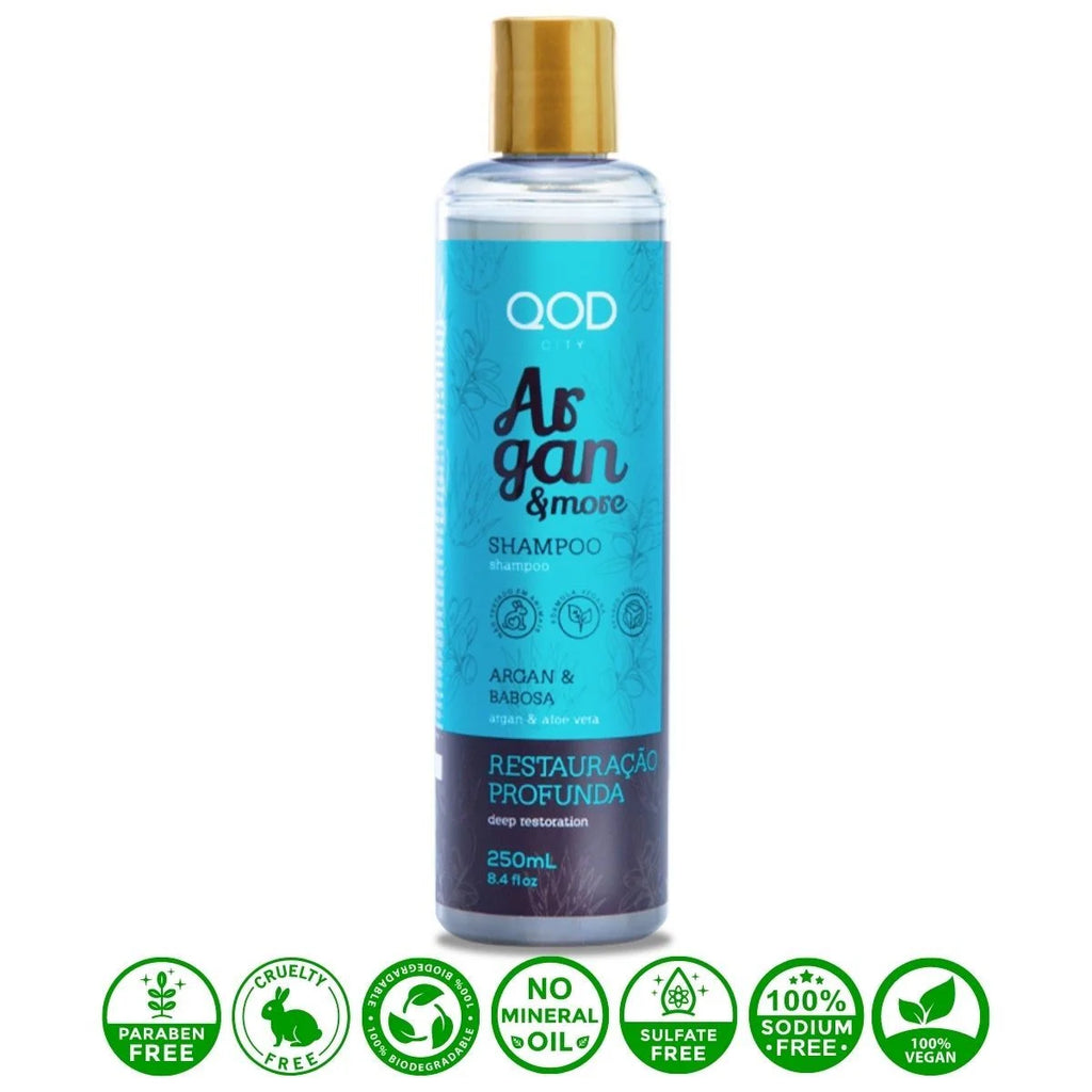Vegan Argan Yağlı & Aloe Vera Özlü Şampuan 250 ml
