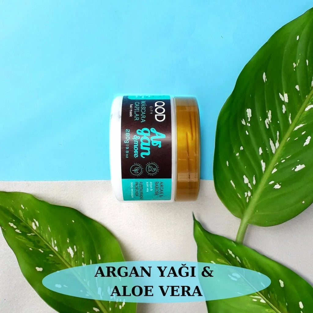 Vegan City Argan & More Vegan Saç Maskesi 280 g