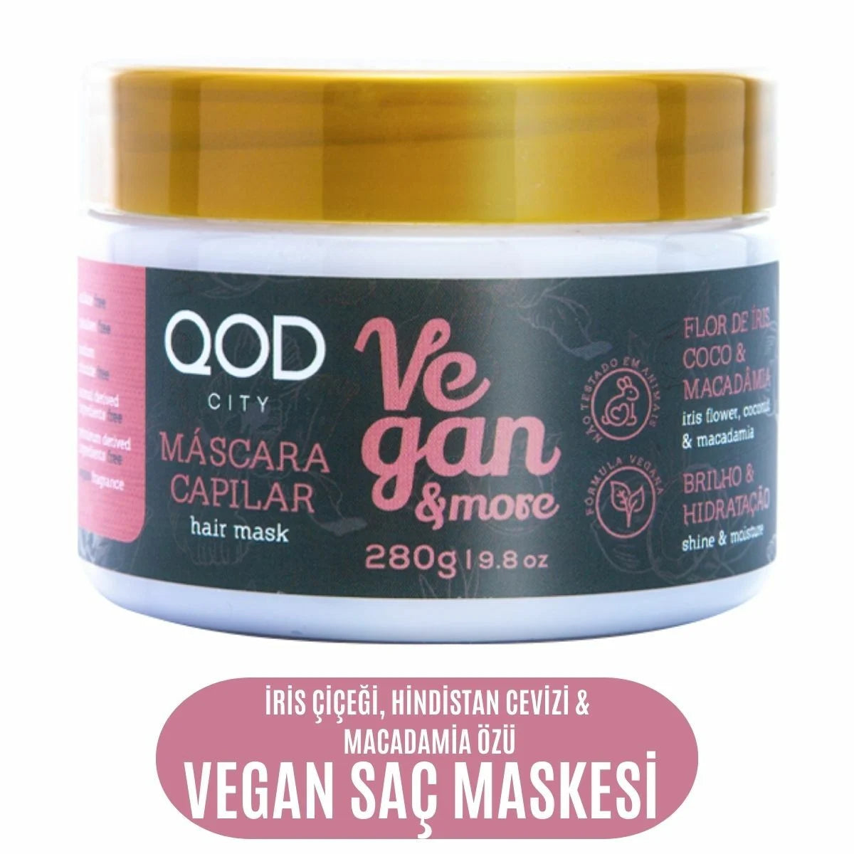 Vegan City Vegan & More Saç Maskesi 280 gr
