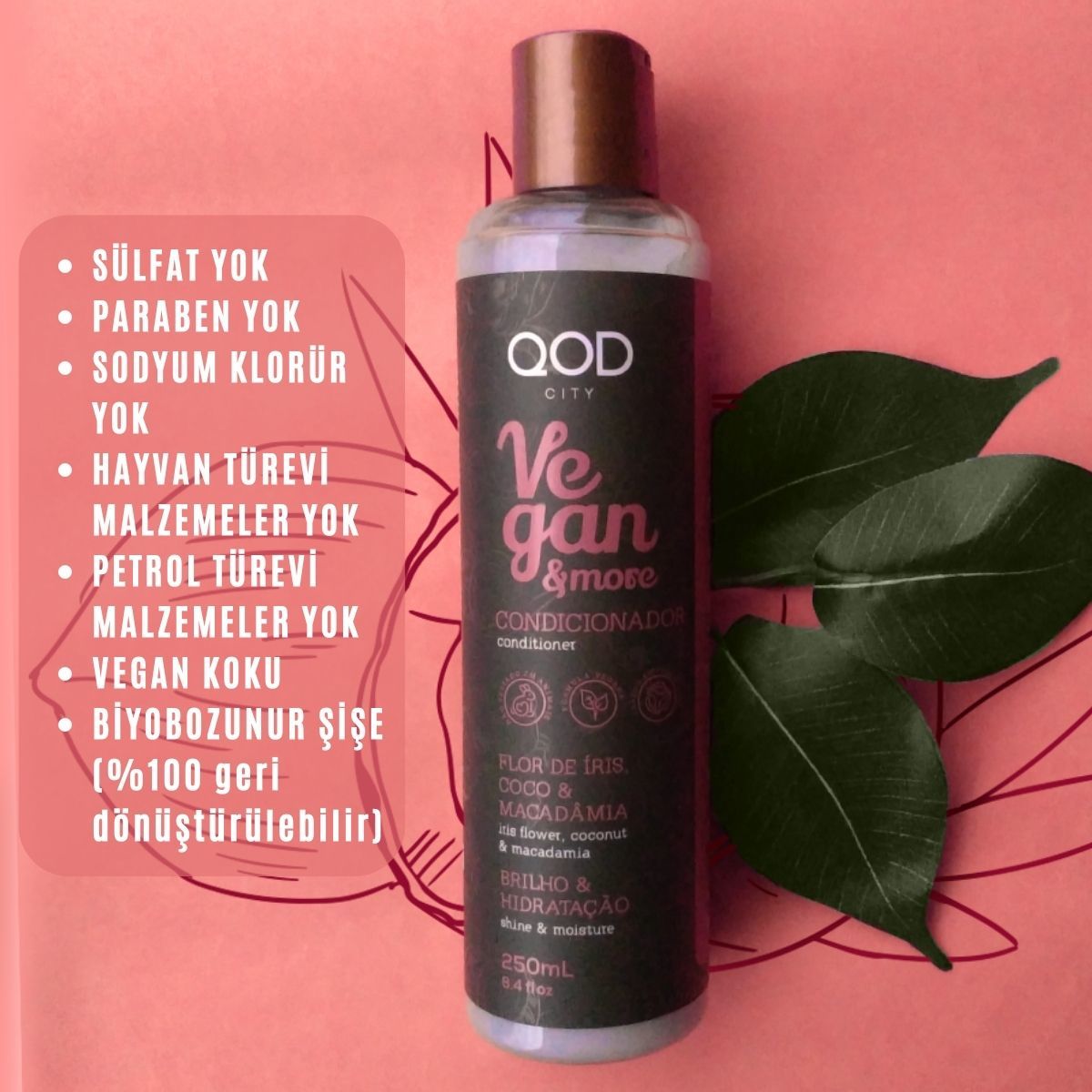 Vegan City Vegan & More Saç Kremi 250 ml