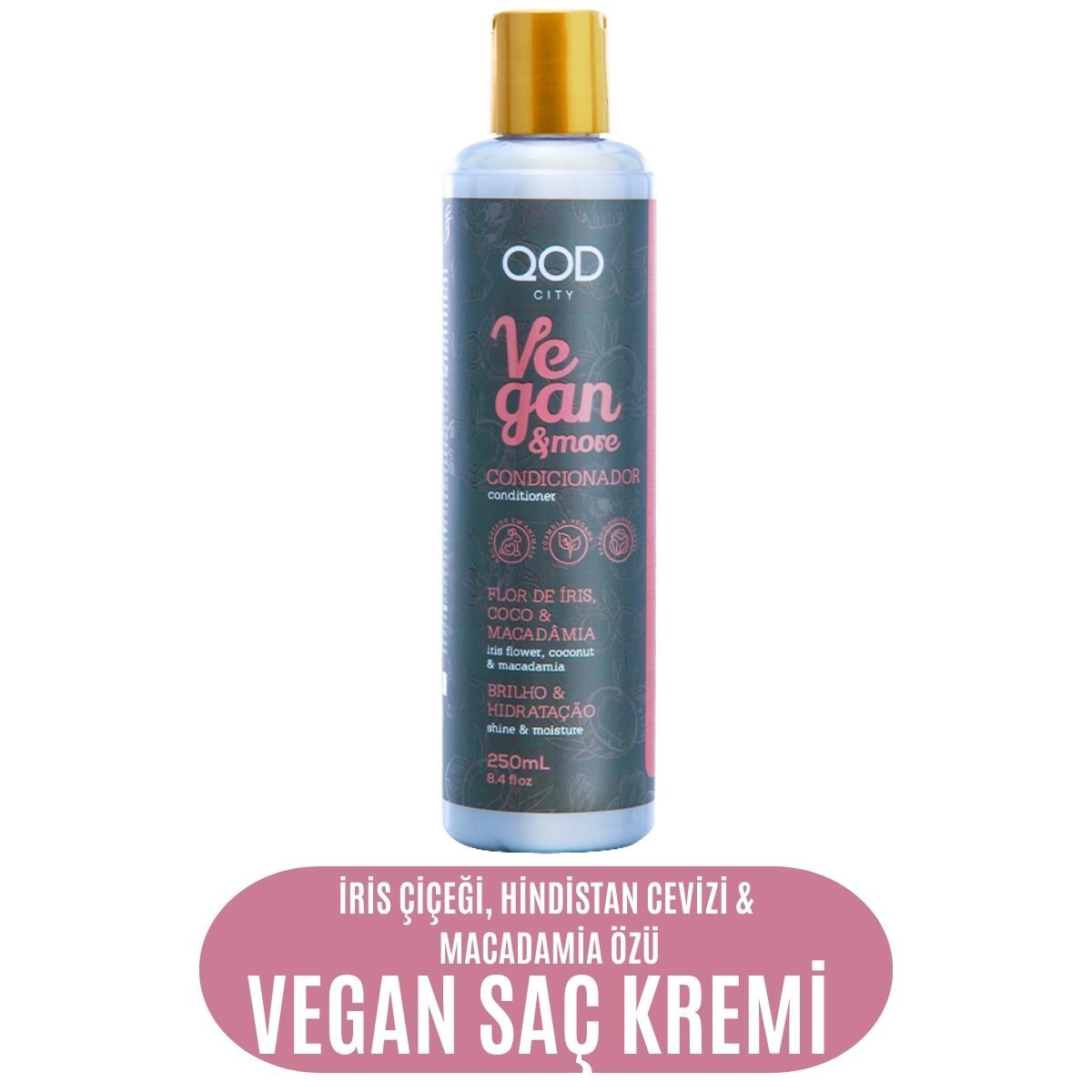 Vegan City Vegan & More Saç Kremi 250 ml