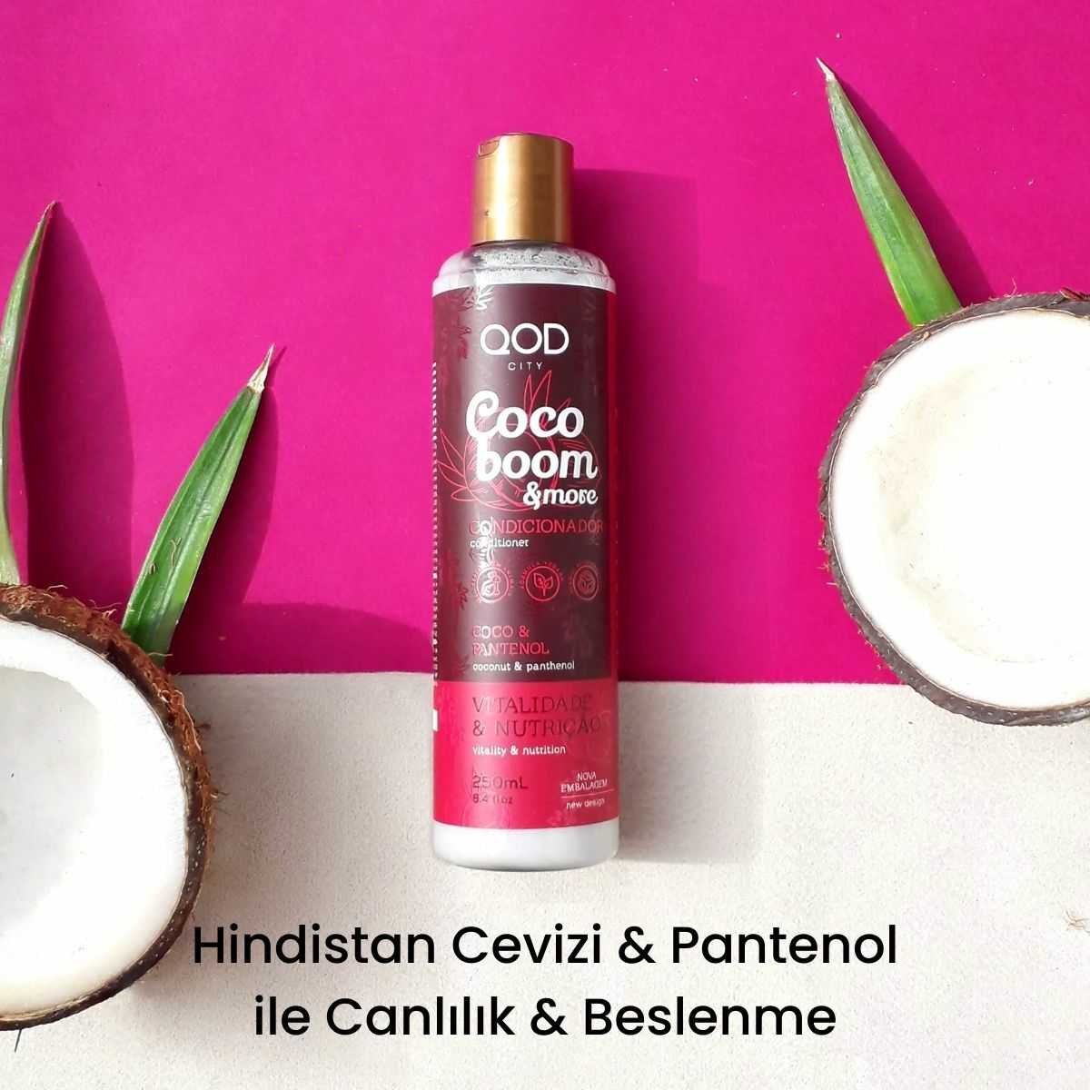 Vegan City Coco Boom & More Vegan Saç Kremi 250 ml