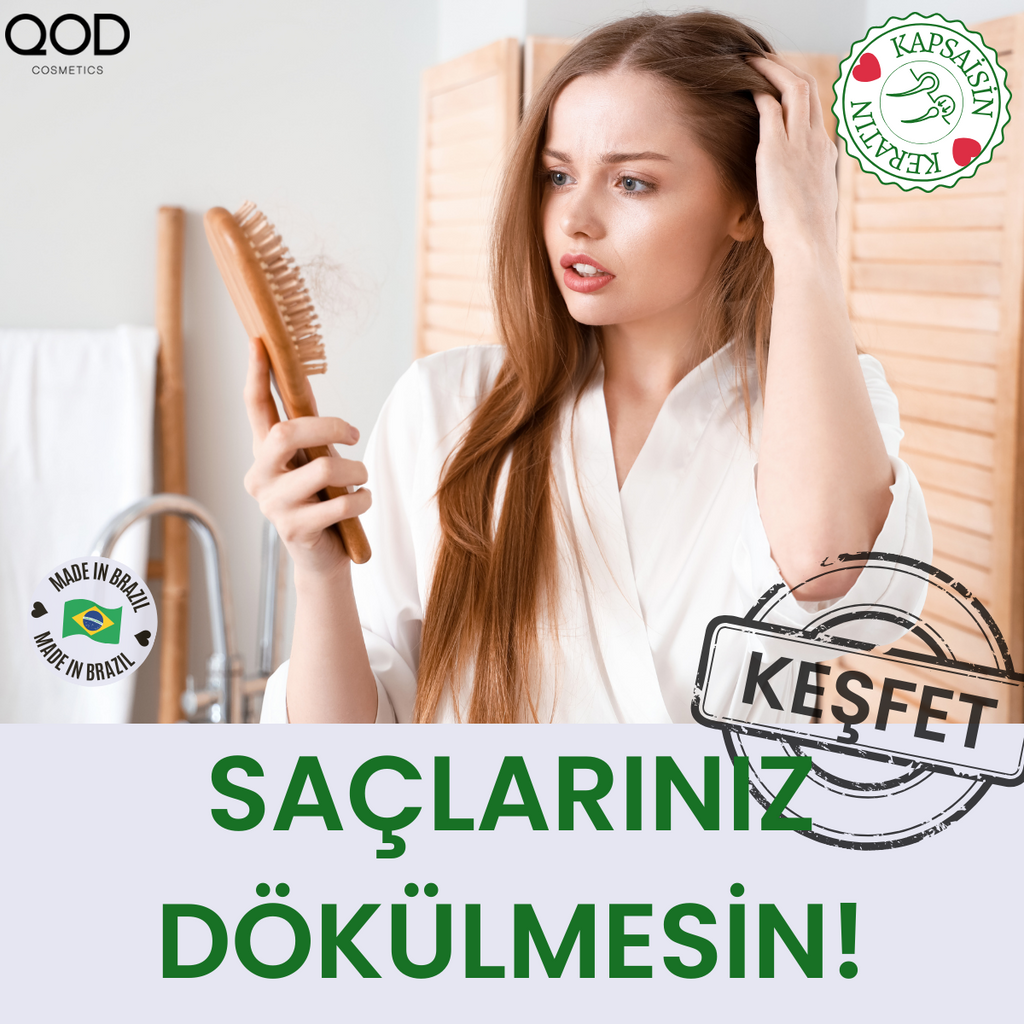 QOD Max Silver Brezilya Fönü Keratini Uygulama Kiti (Kısa Saç) + Dökülme Karşıtı Şampuan & Saç Kremi 300 ml