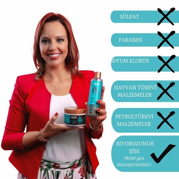 Vegan Argan Yağlı ve Aloe Veralı Şampuan + Saç Kremi + Saç Maskesi QOD City Argan & More Vegan Şampuan 250 mL + Saç Kremi 250 mL + Saç Maskesi 280gr